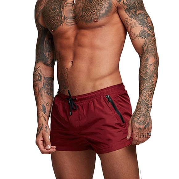 Rexcyril Men’s 3 inch Quick Dry Athletic Workout Gym Shorts - Picture 1 of 9